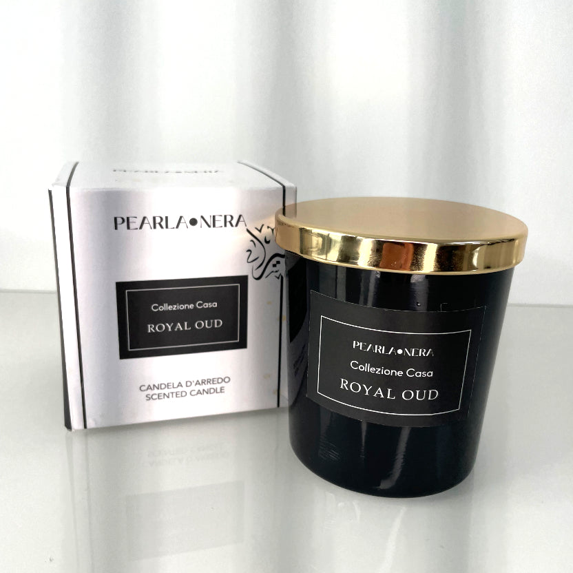 Pearla Nera - Royal Oud Luxury scent candle 200GR